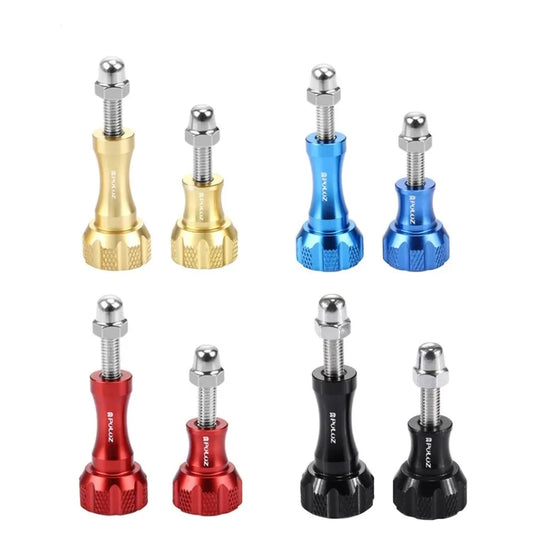 CNC Aluminum Thumb Knob Stainless Bolt Nut Screw Set for GoPro NEW HERO Action Cameras Screw Set Action Camera Accessories