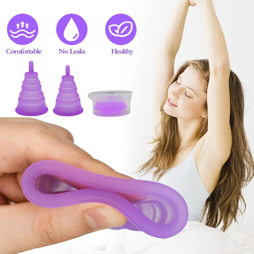 Feminine Hygiene Menstrual Cup Medical Silicone Copo Menstrual de Silicone Medica Period Cup Reusable Menstruation Collector