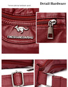 Shoulder Crossbody Bags for Women High Quality Soft Pu Leather Messenger Bag for Girls Purse And Handbags