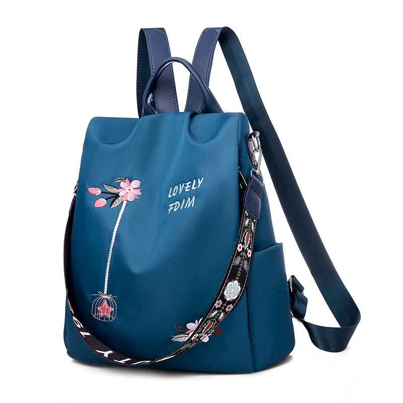 Waterproof Oxford Women Backpack Fashion Anti-theft Women Backpacks Print School Bag High Quality Large Capacity Backpack