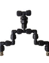 1/4'' Tub 360 Adjustable Reptiles Fogger Mist Sprinkler Rainforest Tank Aquarium System Connect Fine spray effect