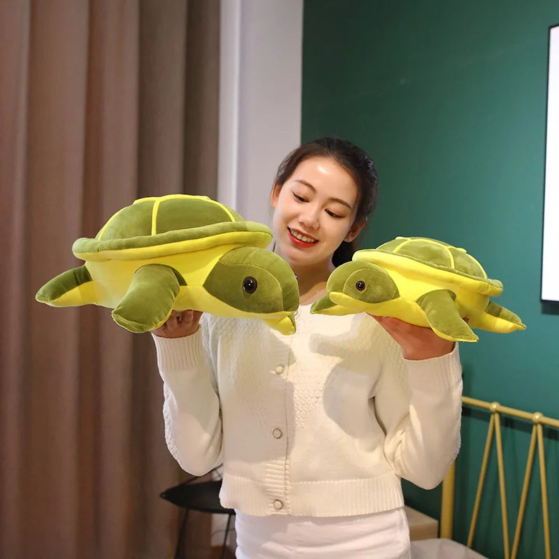 New Arrive Kawaii Tortoise Plush Toy Kawaii Animal Dolls Stuffed Soft Animal Sea Turtle Pillow Birthday Gifts for Children Girl