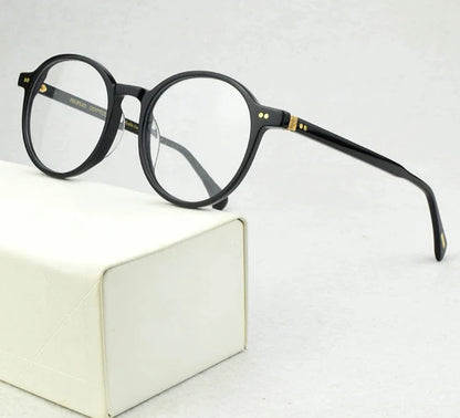 Classic OV Brand Design Glasses Frame Acetate Retro Prescription round Eyeglasses Optical Myopia spectacle frames