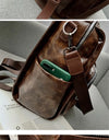 Backpack High Quality Youth PU Leather Backpacks School Shoulder Bag Bagpack