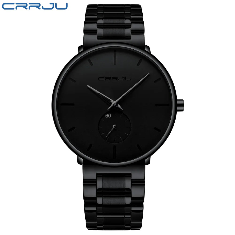 Watches Stainless Steel Men's Wrist Watch Casual Luxury Waterproof Sport Watch for Men Quartz Watch Relogio Masculino