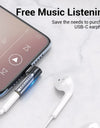 Type C to 3.5 Jack Female Earphone Aux Connecter USB Type C to Jack 3.5 mm Adapter for Xiaomi Honor Huawei P40 mate 30