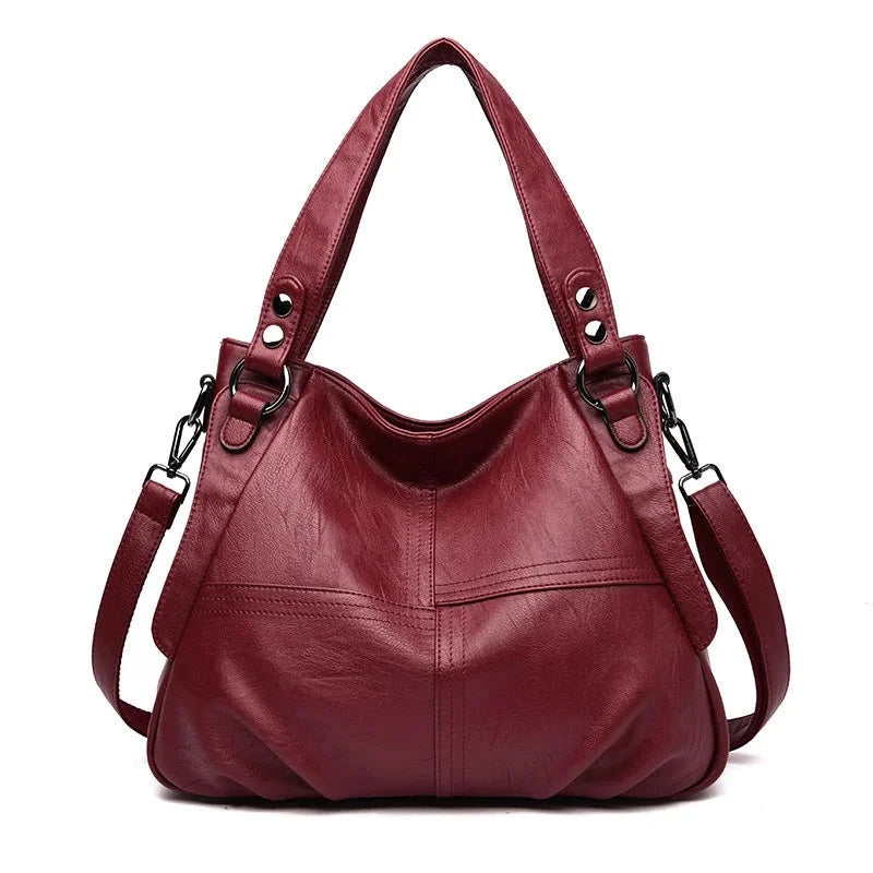 Handbags Luxury Designer Crossbody Bags Large Capacity Casual Shoulder Messenger Bags Pu Leather Tote Bag