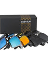 Polarized Square Metal Frame Male Sun Glasses fishing Driving Sunglasses