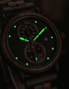 Watches Quartz Metal Stainless Steel Timer Chronograph Wristwatch Date Display