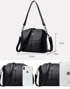 Messenger Bag Luxury Soft Leather Handbag and Purses Women's Bags Designer Famous Brand Female Shoulder Totes