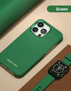 for Magsafe Case for iPhone 13 Pro Max 13 Mini 13Pro Natural Cowhide Lychee Leather Magnetic Luxury Metal Frame Phone Back Cover