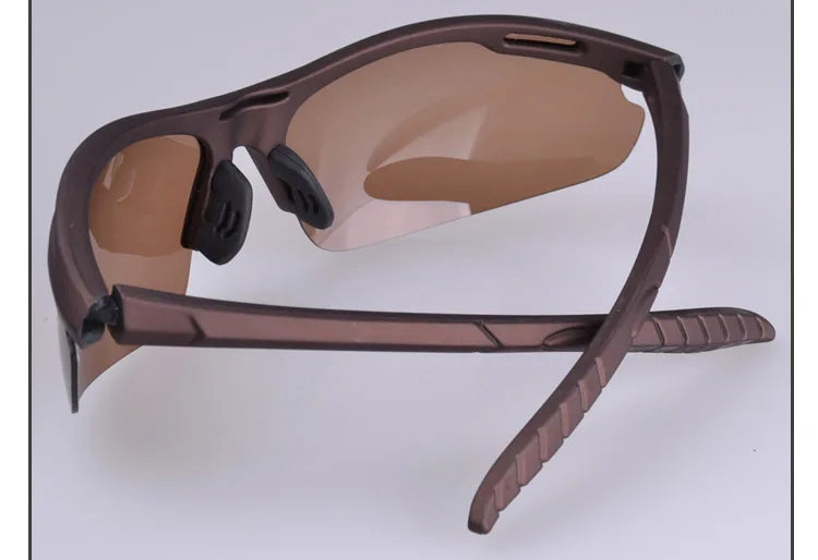 Ultralight Rimless Polarized UV400 Outdoor Sports Sunglasses for Men Women Driving Glasses