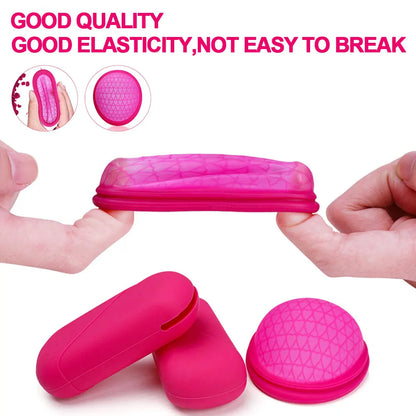 Soft Silicone Menstrual Cup Extra-Thin Sterilizing Reusable Menstrual Disk Tampon Pad Alternative Woman Care Tools