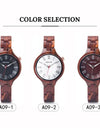 Watches Wood Ladies Quartz Wristwatches Luxury Brand High Quality Mother's Day