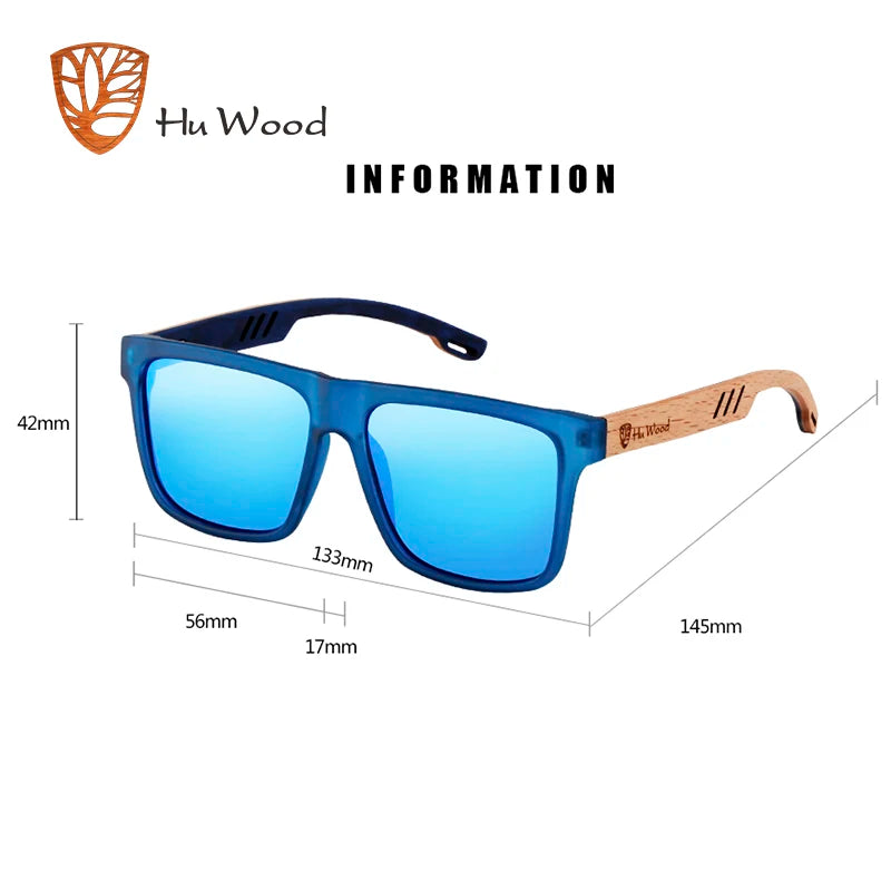 Square Sunglasses Polarized UV400 Fashion Sunglass Mirror Sport