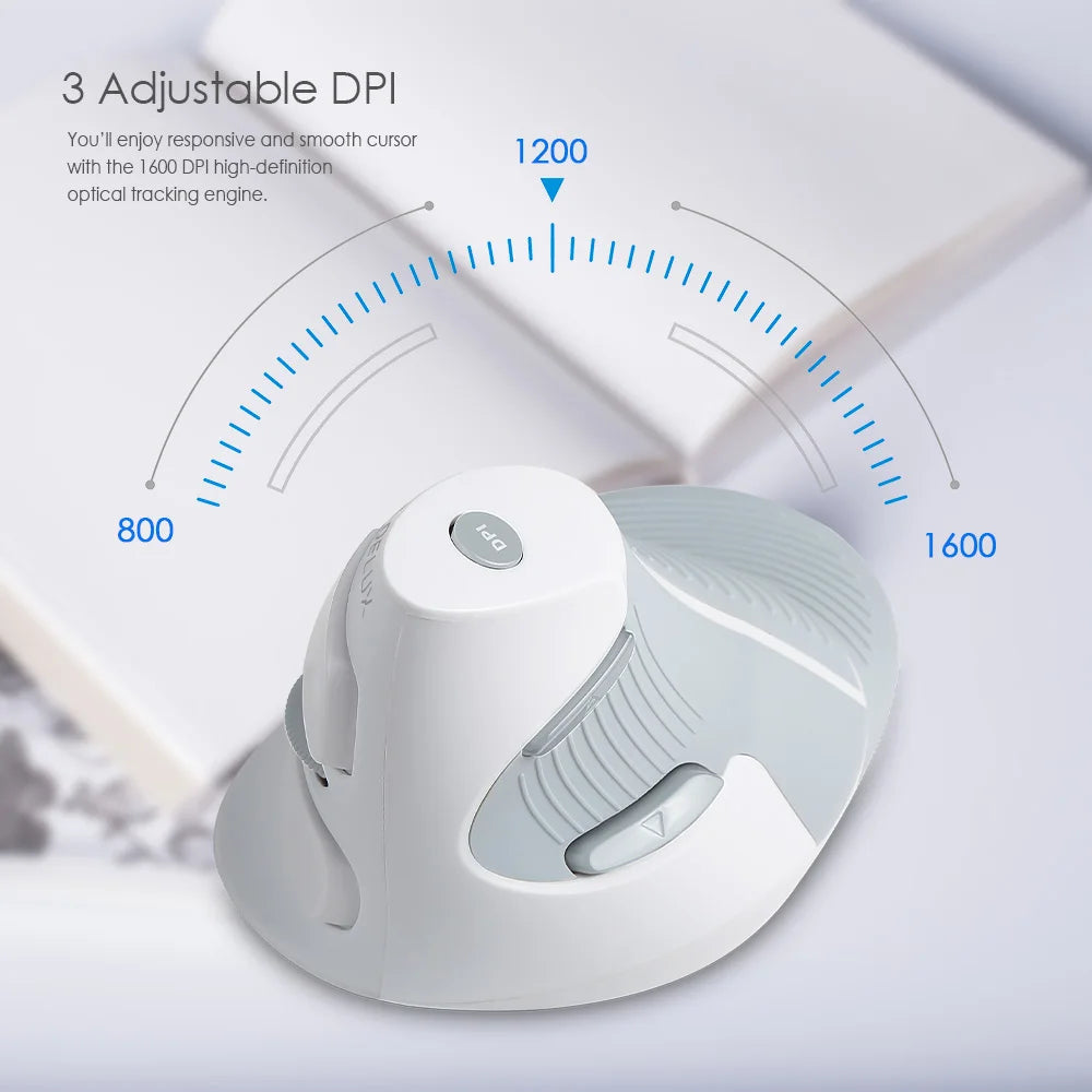M618GX Vertical Wireless Mouse – Ergonomic 2.4G