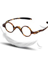TR90 Reading Glasses Men's Eyeglasses Frame Retro Anti Blue Glasses Round Smart Glasses for Reading High Quality Eyewear