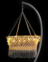Baby Crib Hanging Cradle, Hanging Bassinet and Portable Swing for Baby Nursery Baby Hammock Cradle Swing Bed