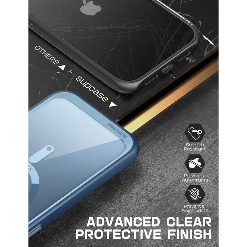 For iPhone 13 Pro Max Case 6.7 inch (2021) UB Mag Series Premium Hybrid Protective Clear Case Compatible with MagSafe