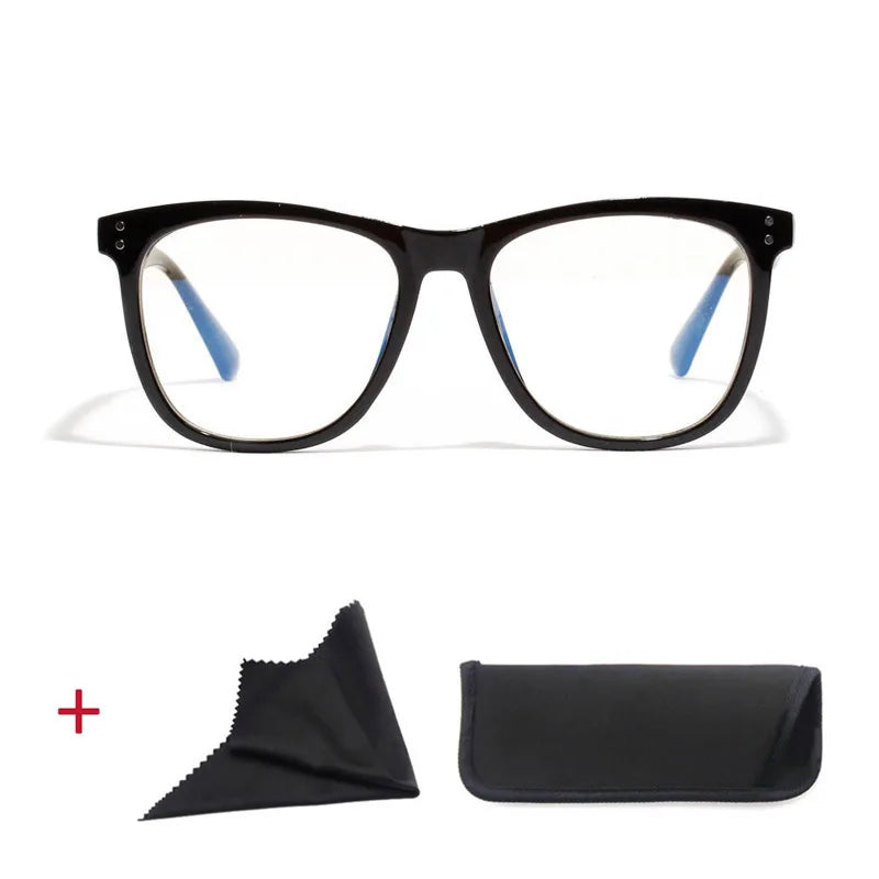 Anti Blue Ray Eyewear Women Computer Glasses Men Blue Light Gaming Glasses Protection Round Blue Light Blocking Eyeglasses