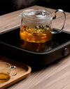 Japanese Style Transparent Glass Teapot High Temperature Resistant Filter Scented Black Tea Kung Fu Tea Set
