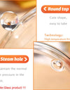Transparent Glass Soup Pot Household Kitchen Vegetable Salad Bowl Thicken Flame Explosion-Proof Cook Saucepan Cookware