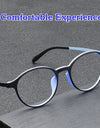 Ultralight Titanium Alloy TR90 Myopia Glasses Retro Round Optical Prescription Eyeglasses Frame