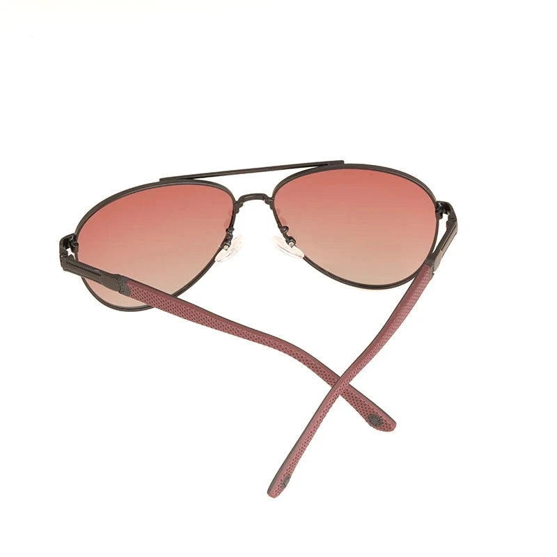 Pilot Style Polarized Sunglasses men's sunglasses HD polarized driving drivers glasses