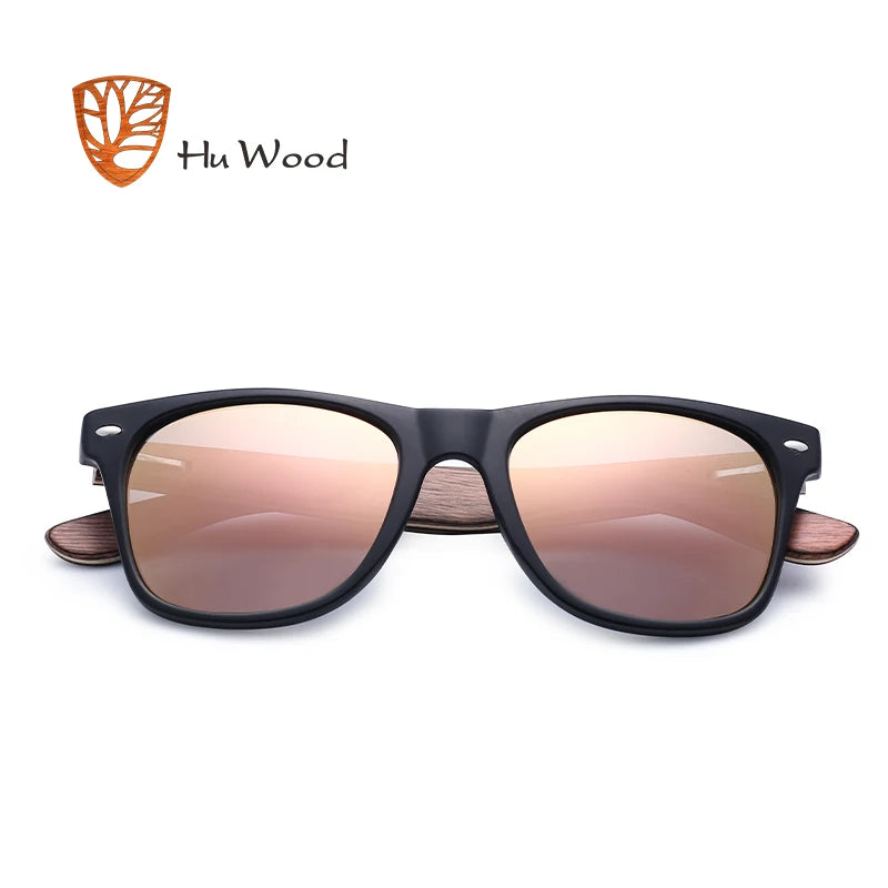 Wooden Sunglass Polarized Eyewear HD Lens Mirror Shades