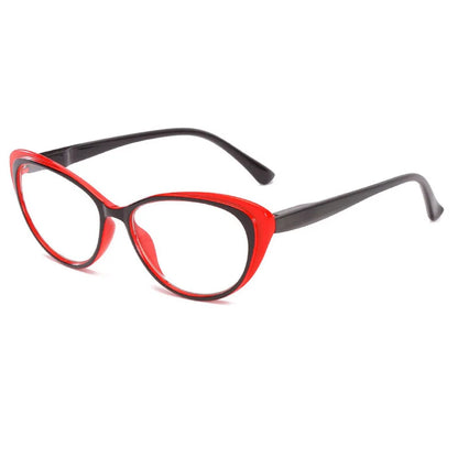 Cat Eyeglasses Clear Lens Presbyopia Spectacles Red Eyewear +1.0 +1.5 +2.0 +2.5 +3.0 +3.5 +4.0