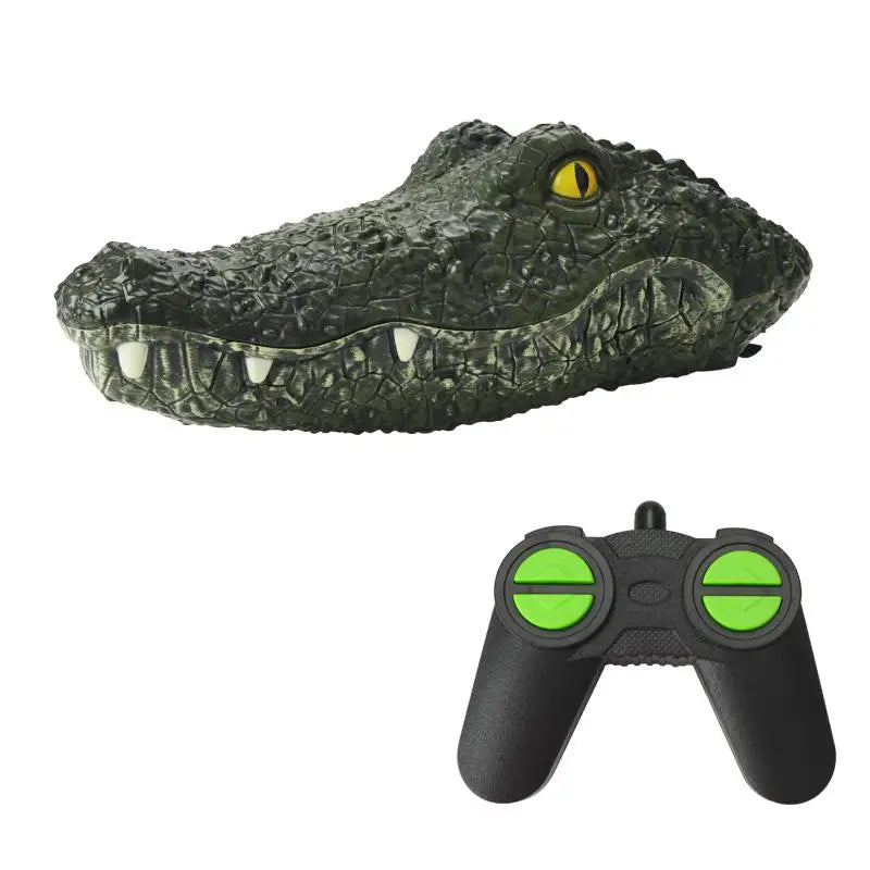 Crocodile Rc Boat Ship 2.4G Simulation Animal Waterproof Remote Control Alligator Electric Summer Water Pool Toys Gift for