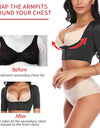 Upper Arm Shaper Post Surgical Slimmer Compression Sleeves Humpback Posture Corrector Tops Women Shoulder Shapewear Back Support