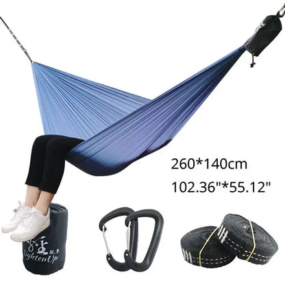 Parachute Hammock Outdoor-Furniture Sleeping-Hamaca Survival Garden Camping Travel Leisure