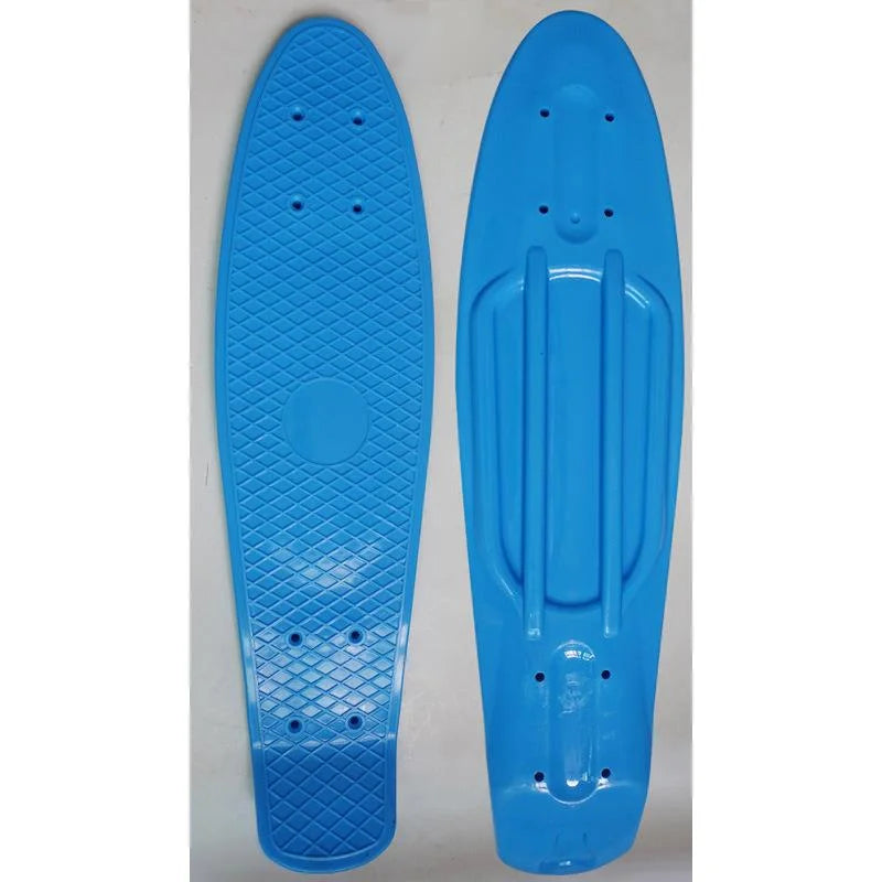 22'' Fish Skateboard Deck Mini Cruiser Board  Scooter Skate Boards Penny Board Single Rocker Skate Deck Ice Cream Deck
