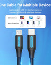 Type C to Micro USB Cable Fast USB Type-C Adapter for Samsung Huawei Xiaomi MacBook Pro OTG Mobile Phone Micro USB Cable