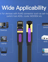 Ethernet Cable RJ 45 Cat7 Lan Cable STP RJ45 Network Cable for Cat6 Compatible Patch Cord for Router Cat7 Ethernet Cable