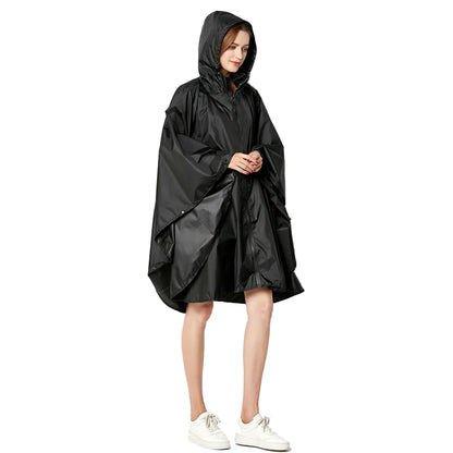 Women Breathable Raincoat Lightweight Rain Coat Poncho Ladies Waterproof Cloak Raincoats