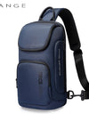 Crossbody Bag For Men Portable Waterproof Shoulder Messenger Bags Male Travel Short Trip Chest Bag Fit For 9.7 Inch iPad