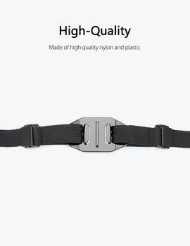 for Go Pro Adjustable Bike Helmet Strap Head  Hero 11 10 9 8 7 for Insta360 X3 ONE X2 for OSMO Action Xiaomi Yi VP201X