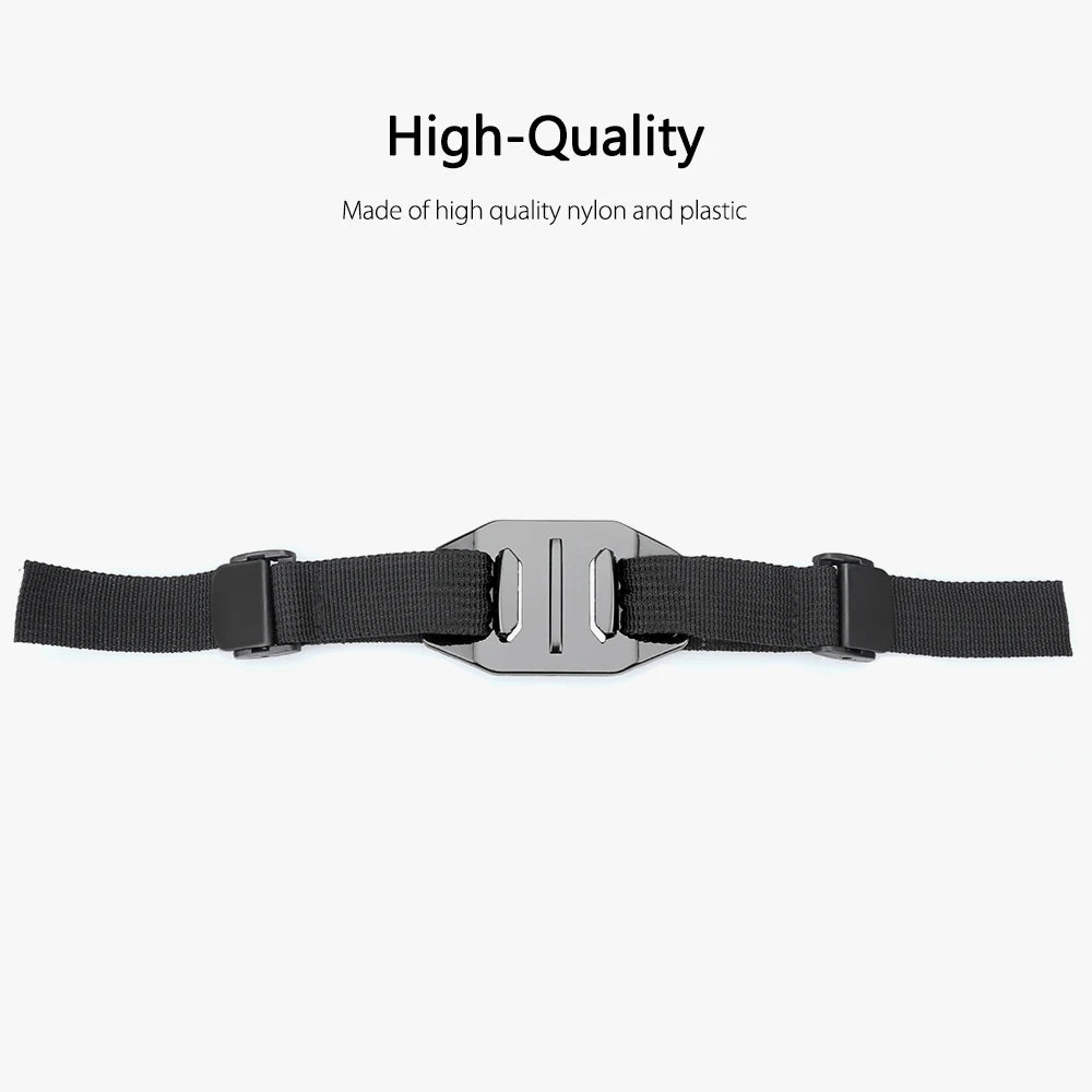 for Go Pro Adjustable Bike Helmet Strap Head  Hero 11 10 9 8 7 for Insta360 X3 ONE X2 for OSMO Action Xiaomi Yi VP201X