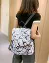 Waterproof Oxford Backpack Fashion Anti-theft Women Backpacks Print School Bag High Quality Large Capacity Backpack