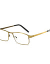 High Quality Men Business Reading Glasses Titanium alloy Vintage Anti-Blu-ray HD Computer Goggles For Men +1.0 +1.5 +2.5