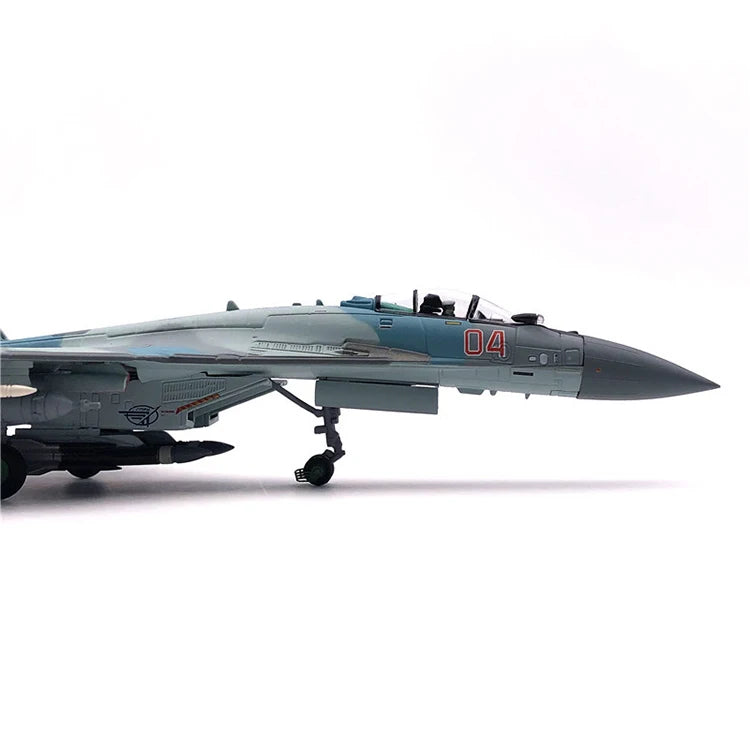 Russian Air Force Su-35 Fighter Aircraft Model
