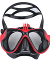 JoyMaySun Professional Underwater Mask Camera Diving Mask Swimming Goggles Snorkel Scuba Diving  Camera Holder For GoPro