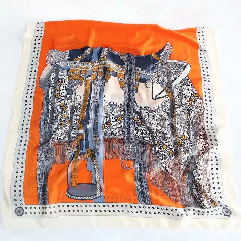 Women Summer Silk Scarves Shawl Lady Wrap Soft Female Echarpe Designer Beach Stole Bandana foulard muffler