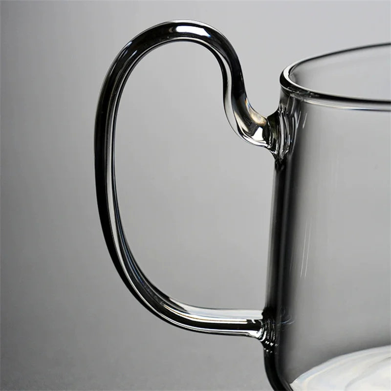 Japanese Style Transparent Glass Teapot High Temperature Resistant Filter Scented Black Tea Kung Fu Tea Set