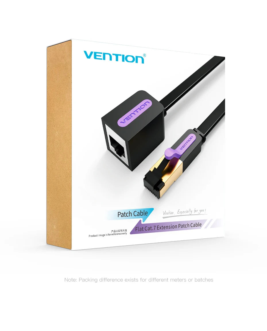 Cat7 Ethernet Extension Cable RJ45 Cat7/Cat6 Male to Female Rj45 Ethernet Extender Adapter for PC Laptop Ethernet Cable