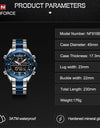 Digital Sport Watch For Men Steel Waterproof Chronograph Clock Fashion Luminous Quartz Wrist watches Man