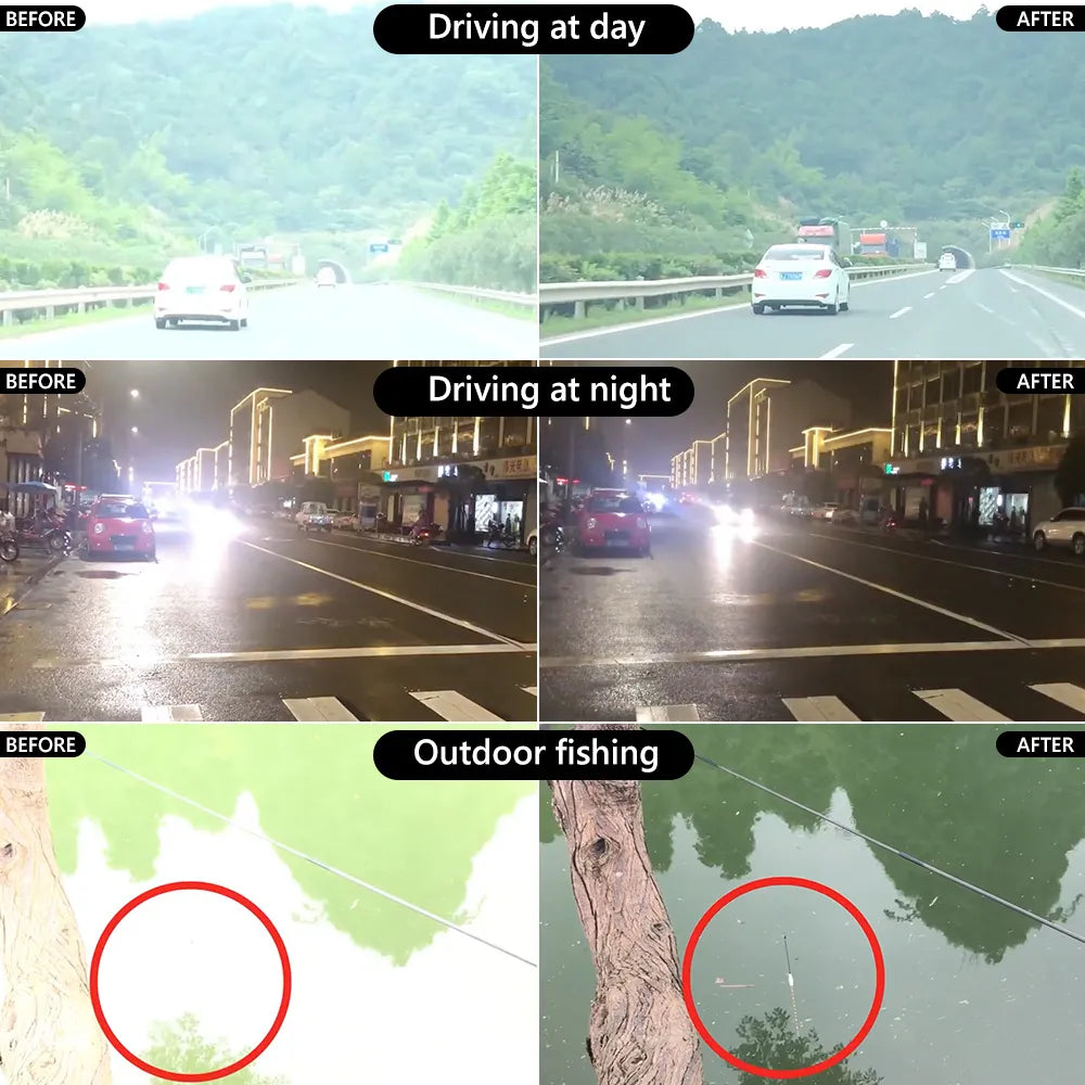 Photochromic Polarized Aviation Sunglasses for Men Anti Glare