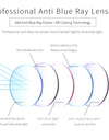 Reading Glasses For Men Blue Light Cut Computer Eyeglasses Frame Women Round Retro Men's Glasses Diopters +2